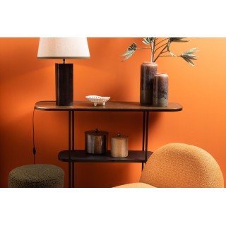 Console rectangulaire en fonte double plateau L116 MILES - HELLIN