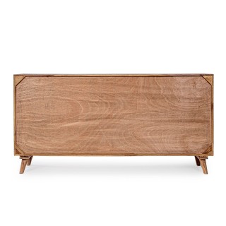 Buffet bas vintage en bois 4 portes L177 LOCKE - HELLIN