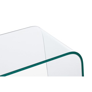 Console d'entrée design contemporain en verre L125 IDORA - HELLIN