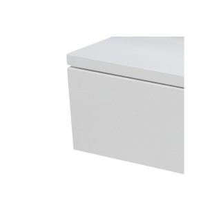 Chevet suspendu en bois 1 tiroir 1 niche - Hellin