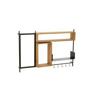 Porte manteau  en  bois et métal - hellin