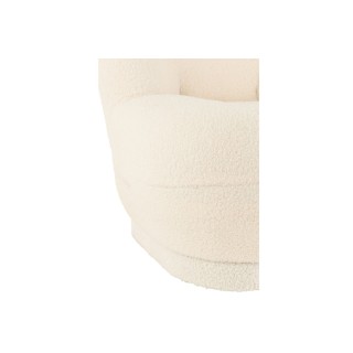 Fauteuil en velours - HELLIN