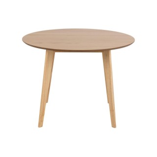 Table ronde en bois : 2 coloris / 4 convives | Hellin