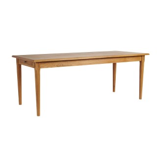 Table en chêne massif 200 cm - HELLIN