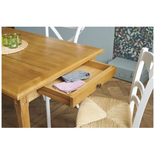 Table en chêne massif 200 cm - HELLIN