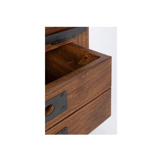 Buffet en bois 2 portes et 4 tiroirs Estaminet - Hellin