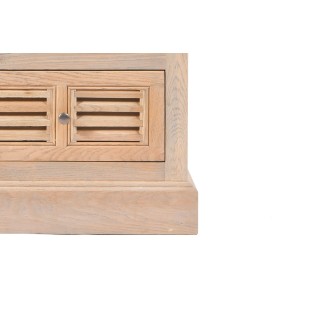 Commode en bois 5 tiroirs - HELLIN