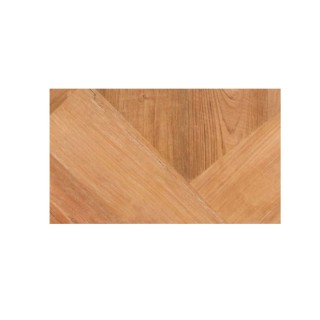 Meuble TV en bois de teck et métal 130 cm - HELLIN