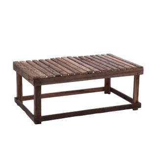 Table basse gigogne en bois recyclé L100 (set de 3) IRATY - HELLIN
