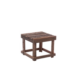 Table basse gigogne en bois recyclé L100 (set de 3) IRATY - HELLIN