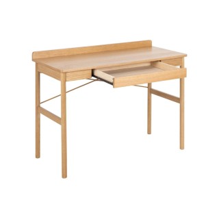 Bureau scandinave en bois avec tiroir L110 - HELLIN