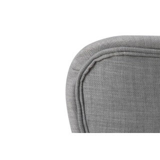 Chaise bois de chêne et tissu coloré : style scandinave | Hellin