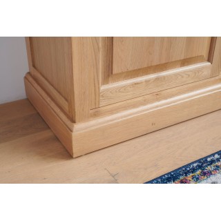 Bibliotheque en chêne massif Victoria : 6 portes - Hellin