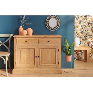 Buffet 2 portes en chêne massif VICTORIA - HELLIN