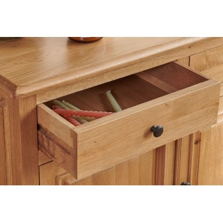 Buffet 3 portes en chêne massif - VICTORIA