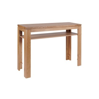 Console et table d'appoint en chêne clair - Hellin
