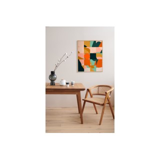 Tableau en bois taquin paysage baigné de lumière 63 x 78 RELIEF - HELLIN