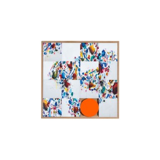 Tableau en bois taquin IRSUT édition limitée  63 x 63  ALL AROUND - HELLIN