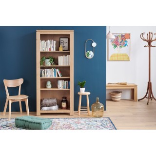 Bibliothèque bois chêne clair - gamme Boston - Hellin