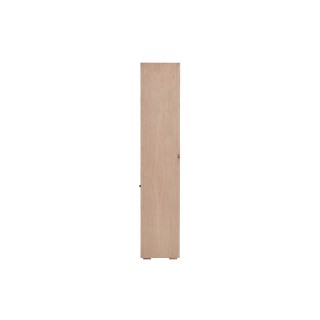 Colonne de salle de bain en chêne avec miroir 3 niche 1 porte - HELLIN