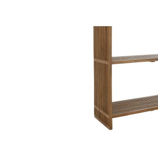 Bibliothèque en teck recyclé 4 tablettes L88 -HELLIN