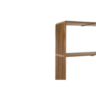 Bibliothèque en teck recyclé 4 tablettes L88 -HELLIN