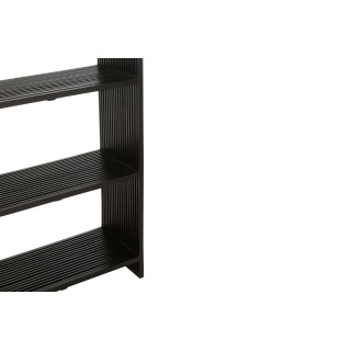 Bibliothèque en teck recyclé 4 tablettes L88 -HELLIN