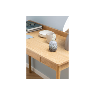 Bureau scandinave en bois avec tiroir L110 - HELLIN