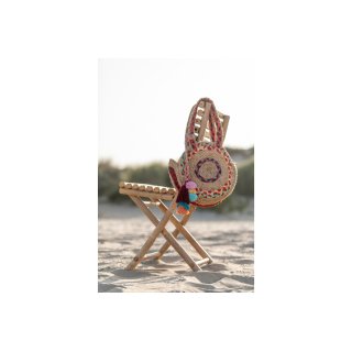 Chaises de jardin en bambou, lot de 2 - Hellin
