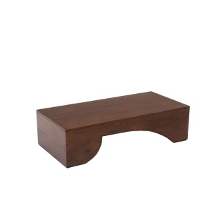 Table basse rectangulaire design en manguier L115 OTAVI - HELLIN