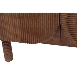 Buffet de salle à manger en manguier 4 portes L180 DOTS - HELLIN