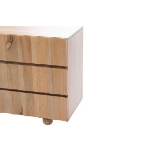 Commode double en manguier 6 tiroirs L115 DOVE- HELLIN