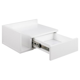 Table de chevet suspendu 1 tiroir 1 niche HANSA - HELLIN