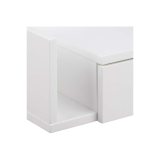 Table de chevet suspendu 1 tiroir 1 niche HANSA - HELLIN