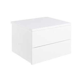 Table de chevet suspendu 2 tiroirs AIX - HELLIN