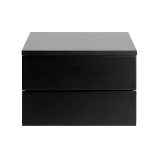 Table de chevet suspendu 2 tiroirs AIX - HELLIN