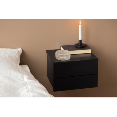 Table de chevet suspendu 2 tiroirs AIX - HELLIN