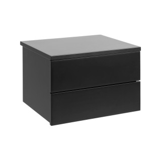 Table de chevet suspendu 2 tiroirs AIX - HELLIN