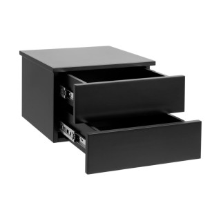 Table de chevet suspendu 2 tiroirs AIX - HELLIN