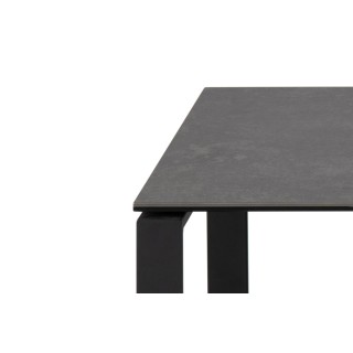 Table basse rectangulaire en céramique et métal (set de 2) KATHY - HELLIn