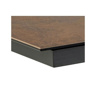 Table de salle à manger rectangulaire en céramique L200/240 NEIVA - HELLIN