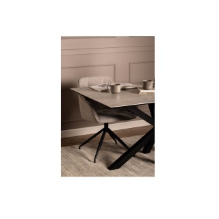 Table de salle à manger rectangulaire en céramique L160 NEIVA - HELLIN