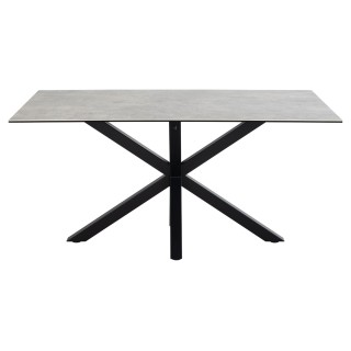 Table de salle à manger rectangulaire en céramique L160 NEIVA - HELLIN