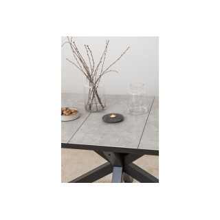 Table de salle à manger rectangulaire extensible en céramique L168/210 NEIVA - HELLIN