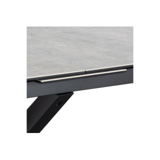 Table de salle à manger rectangulaire extensible en céramique L168/210 NEIVA - HELLIN