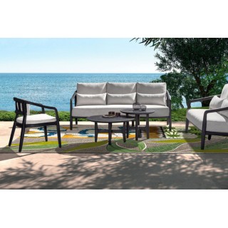 Tapis intérieur-extérieur rectangulaire multicolore 160x230 BOTANIK - HELLIN