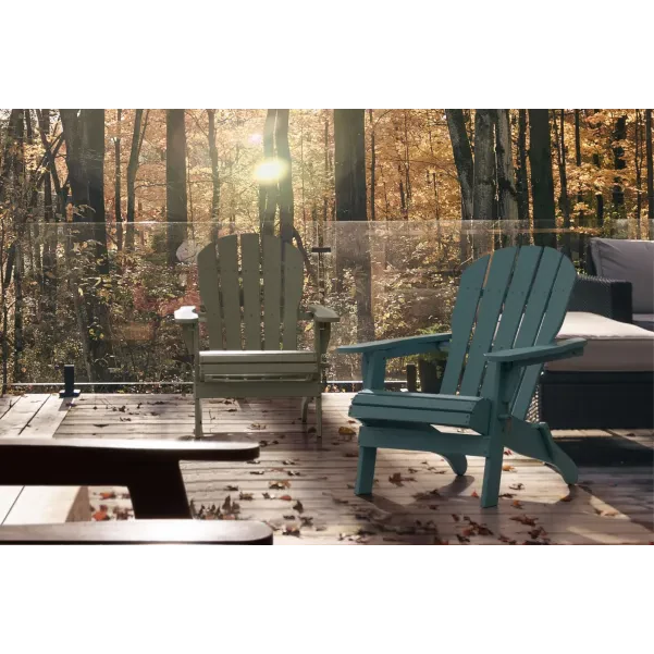 Fauteuil relax pliant à accoudoirs en bois LOUISIANE - HELLIN