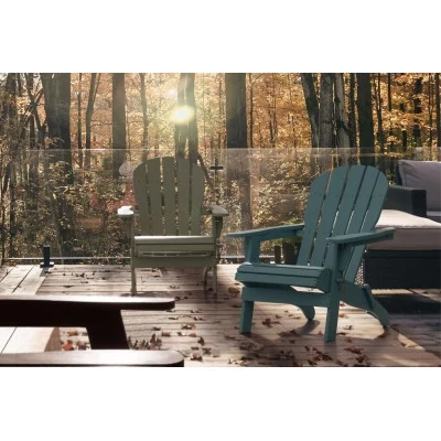 Fauteuil relax pliant à accoudoirs en bois LOUISIANE - HELLIN