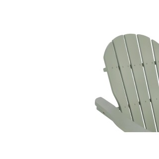 Fauteuil relax pliant à accoudoirs en bois LOUISIANE - HELLIN