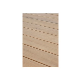 Table à manger de jardin extensible en métal L160/240 FREJUS - HELLIN